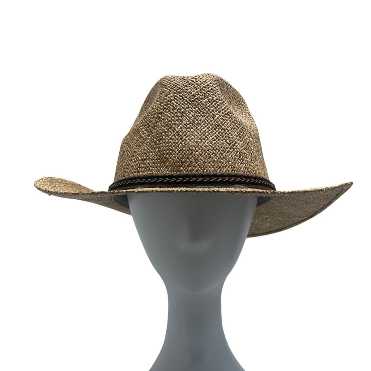 Country Gentleman Men's Beige Straw Hat SZ L - NWT