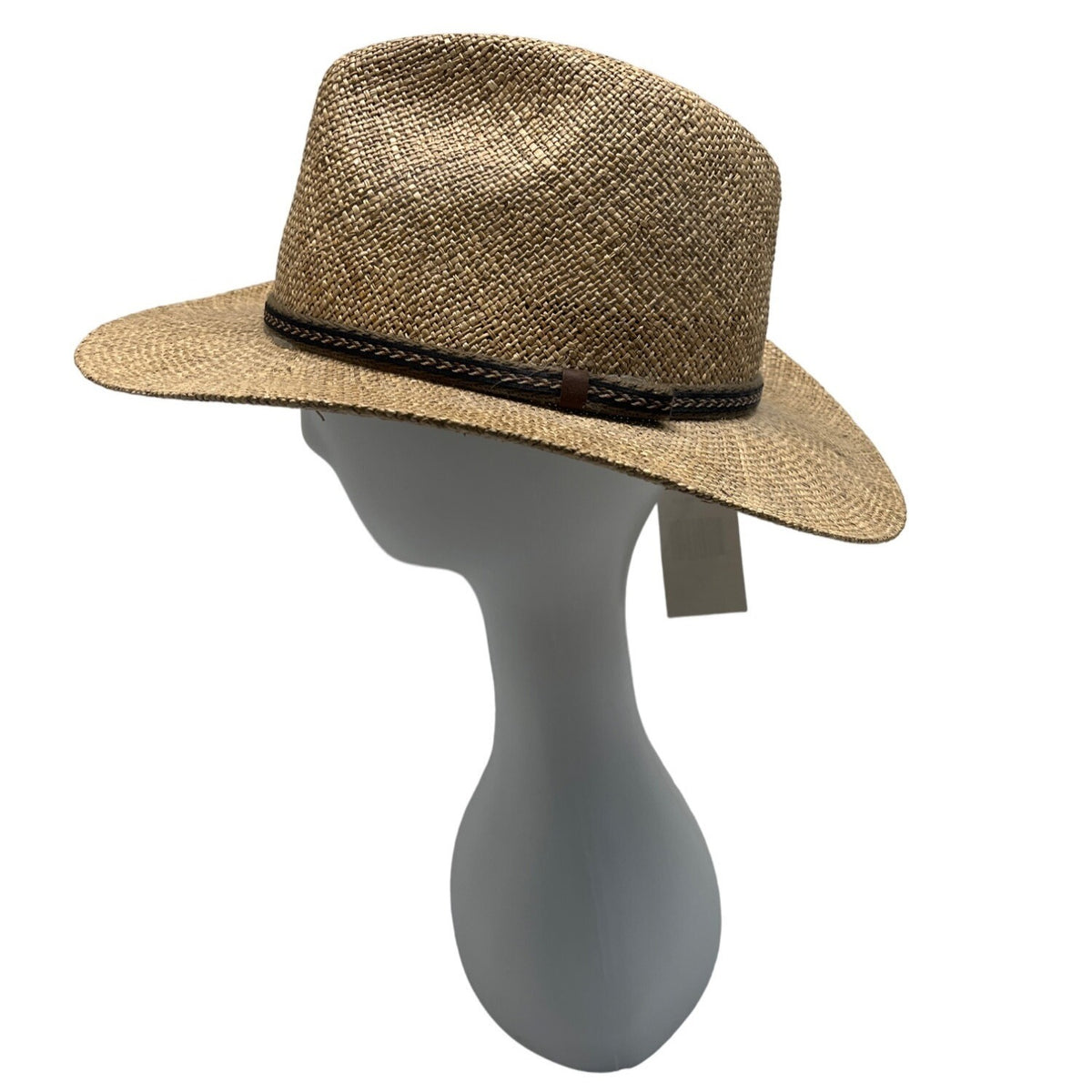 Country Gentleman Men's Beige Straw Hat SZ L - NWT