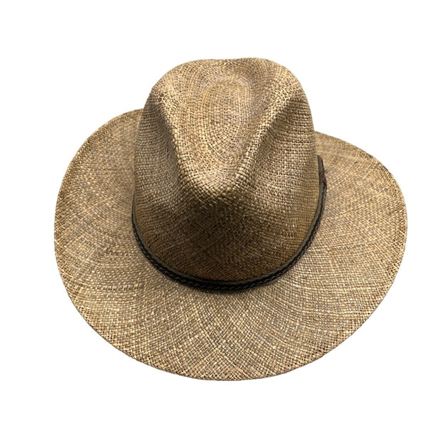 Country Gentleman Men's Beige Straw Hat SZ L - NWT