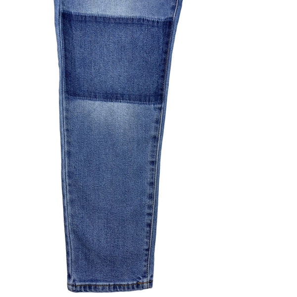 NOBO No Boundaries Women's High Rise Blue Jeans Distressed Medium Wash Sz 9