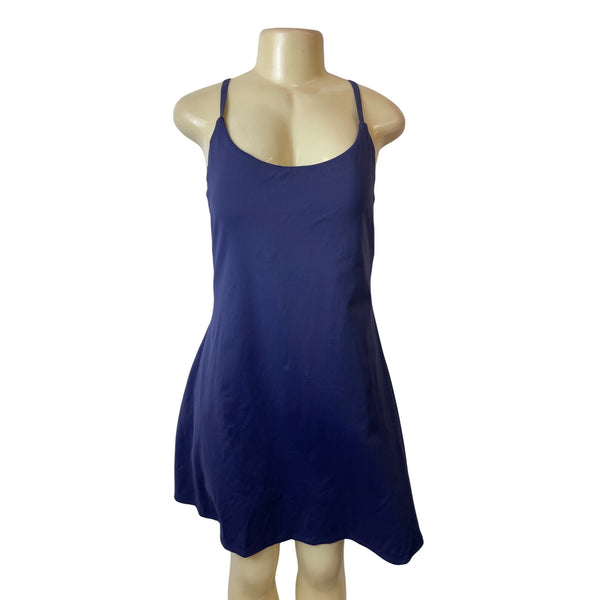 Halara Cloudful Womens Sleeveless Navy Blue Short Dress Sz XL - New