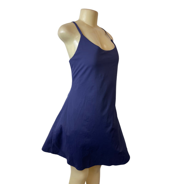 Halara Cloudful Womens Sleeveless Navy Blue Short Dress Sz XL - New