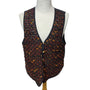 Shelly & Arnold Men's Multicolor Sleeveless & Woven Vest Size 1X