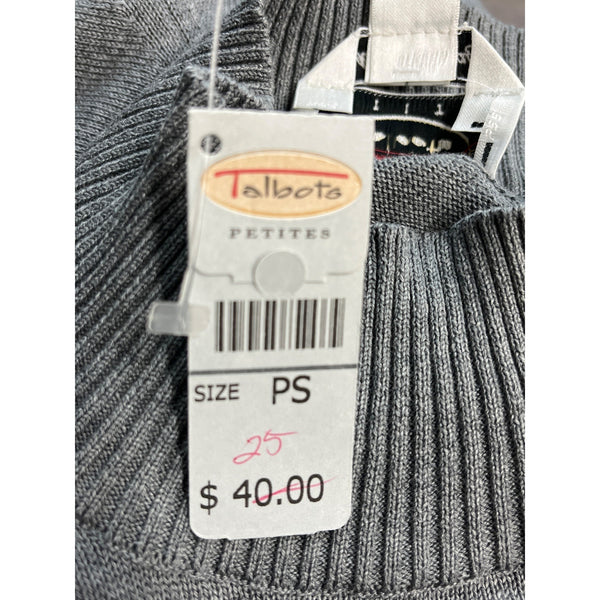 Talbots Women's Grey Turtle Neck Long Sleeve Sweater Sz S - NWT