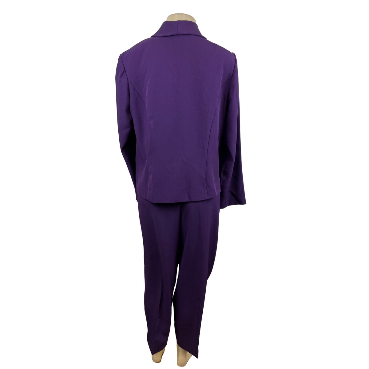 Danny and Nicole Women's Purple Blazer and Pants Set Sz 14W (EUR 44) - NWT