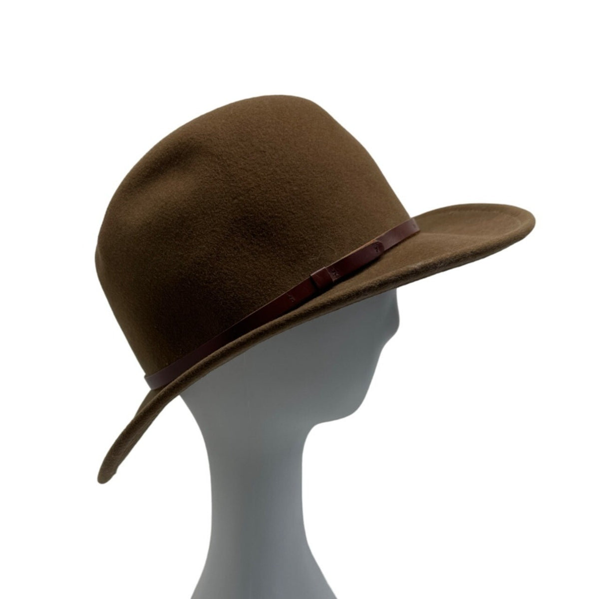 Summer Rules Unisex Brown Wool Lite Felt Western Hat Sz M