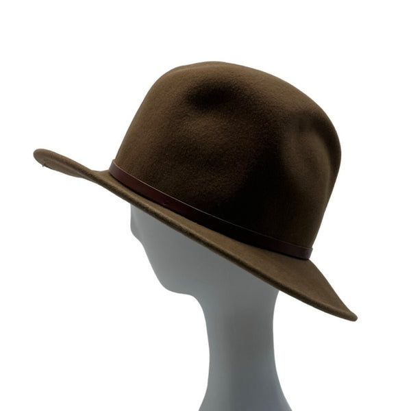 Summer Rules Unisex Brown Wool Lite Felt Western Hat Sz M