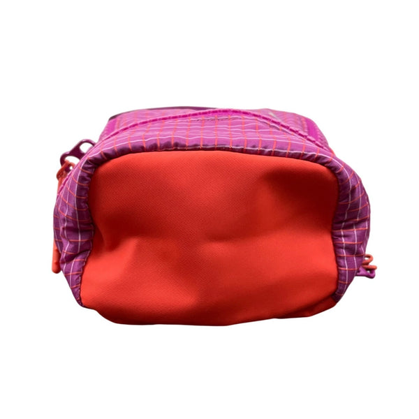 Lululemon Purple and Orange Mini Crossbody Bag With Adjustable Strap