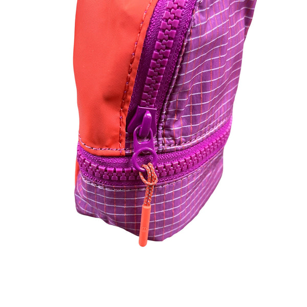 Lululemon Purple and Orange Mini Crossbody Bag With Adjustable Strap