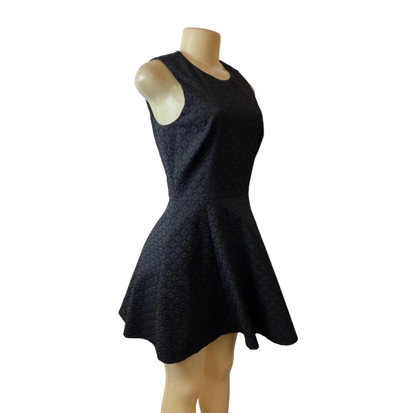 Theory Womens Black Sleeveless Fit & Flare Dress Size 2 NEW