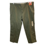 Dockers Mens Saturday Khaki Classic Fit Pants Olive Green W44 L30 - New