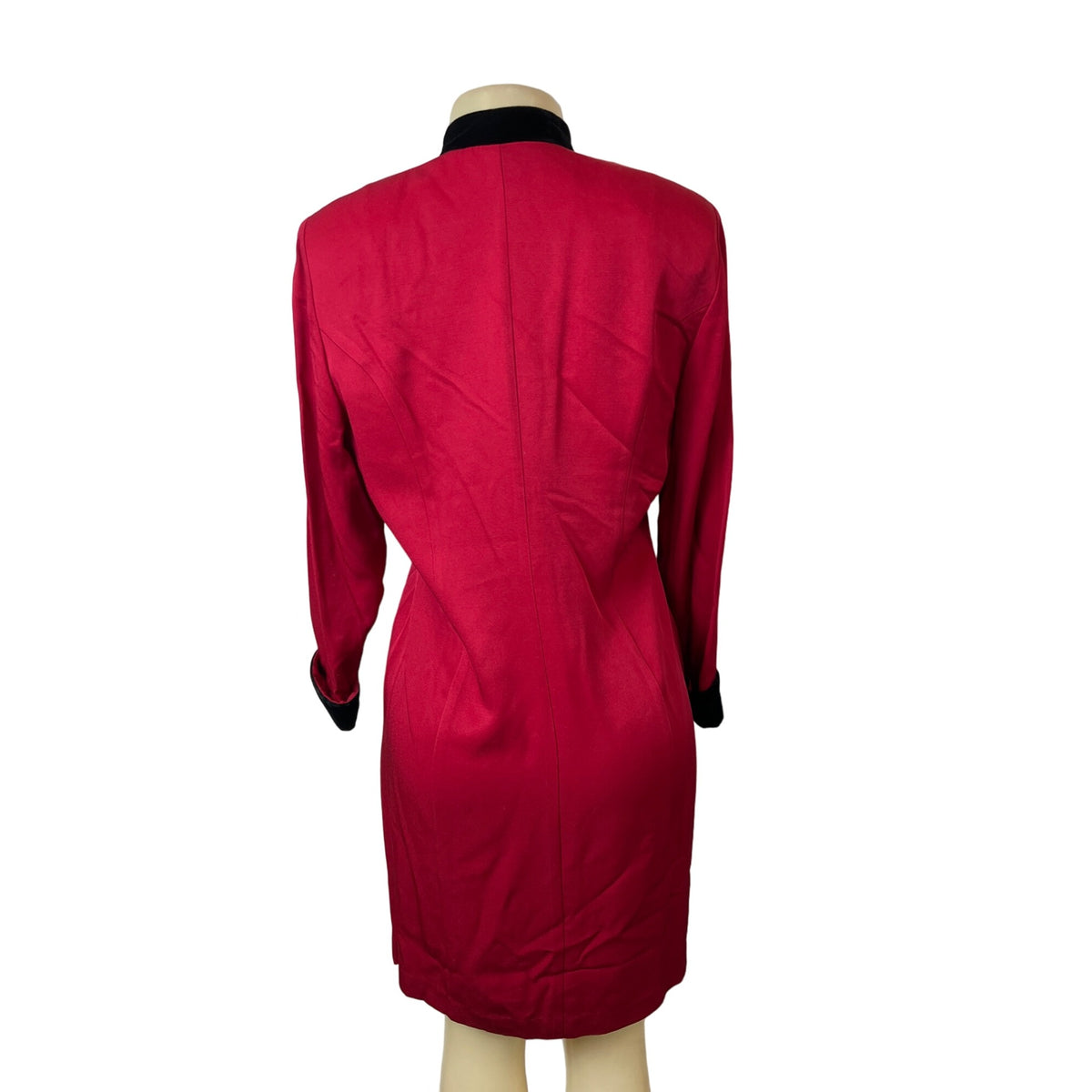 Danny & Nicole Women's Red  Button Up Dress Sz 12