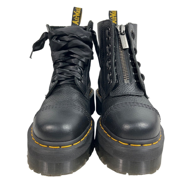 Dr. Martens Women's Black Leather Sinclair Air Wair Boots Sz 7 - NWOB