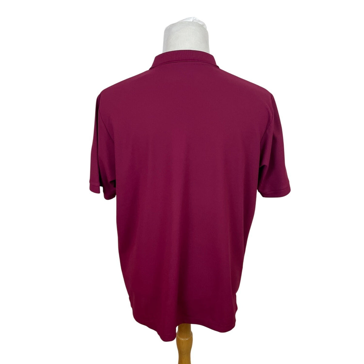 Antigua Mens Burgundy Washington Redskins Team Apparel Polo Shirt Sz XL - New